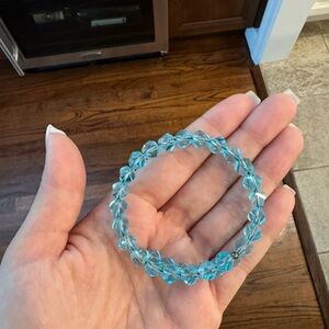 Alex and Ani turquoise beaded bangle